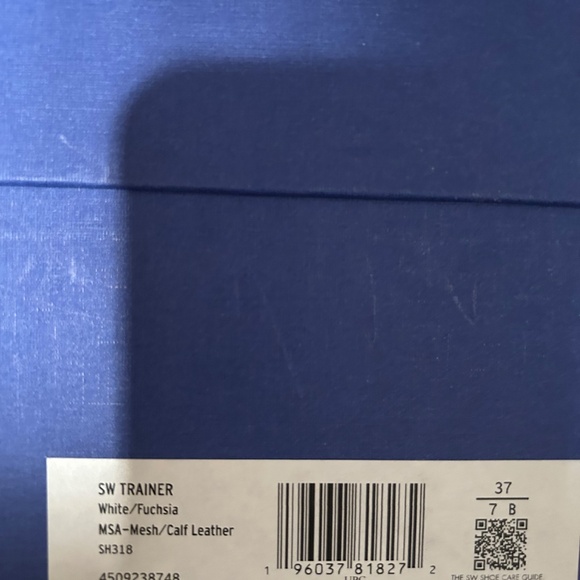 BRAND NEW Stuart Weitzman Mesh & Leather Trainer Sneakers - Picture 8 of 8